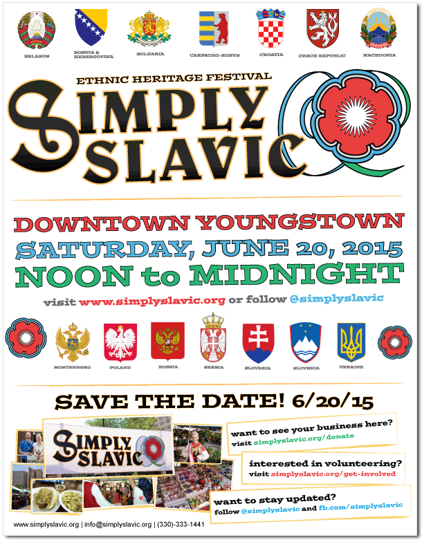 Simply Slavic 2015 Flyer